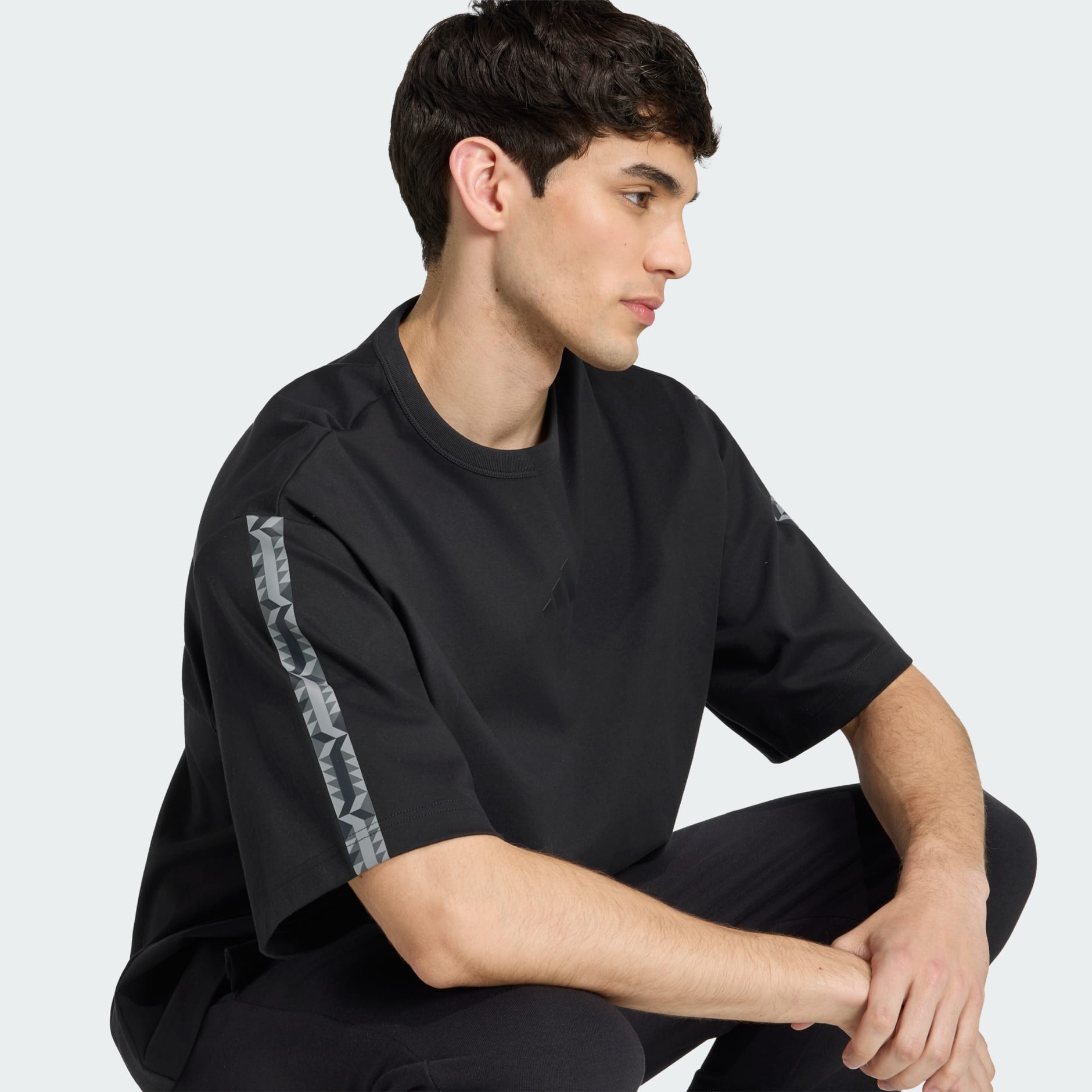 adidas SOFT LUX T-SHIRT - Black | adidas UAE