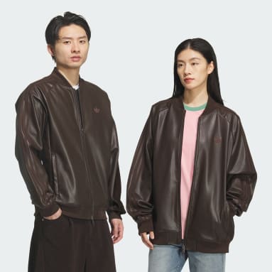 adidas メンズ - トラック ジャケット - ブラウン 【アディダス公式】
