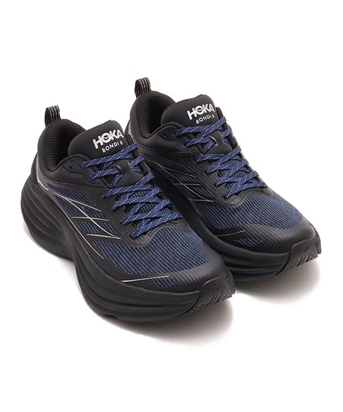HOKA BONDI 8 TS CAGED BLACK / BLACK（ホカ ボンダイ 8 TS ケイジド