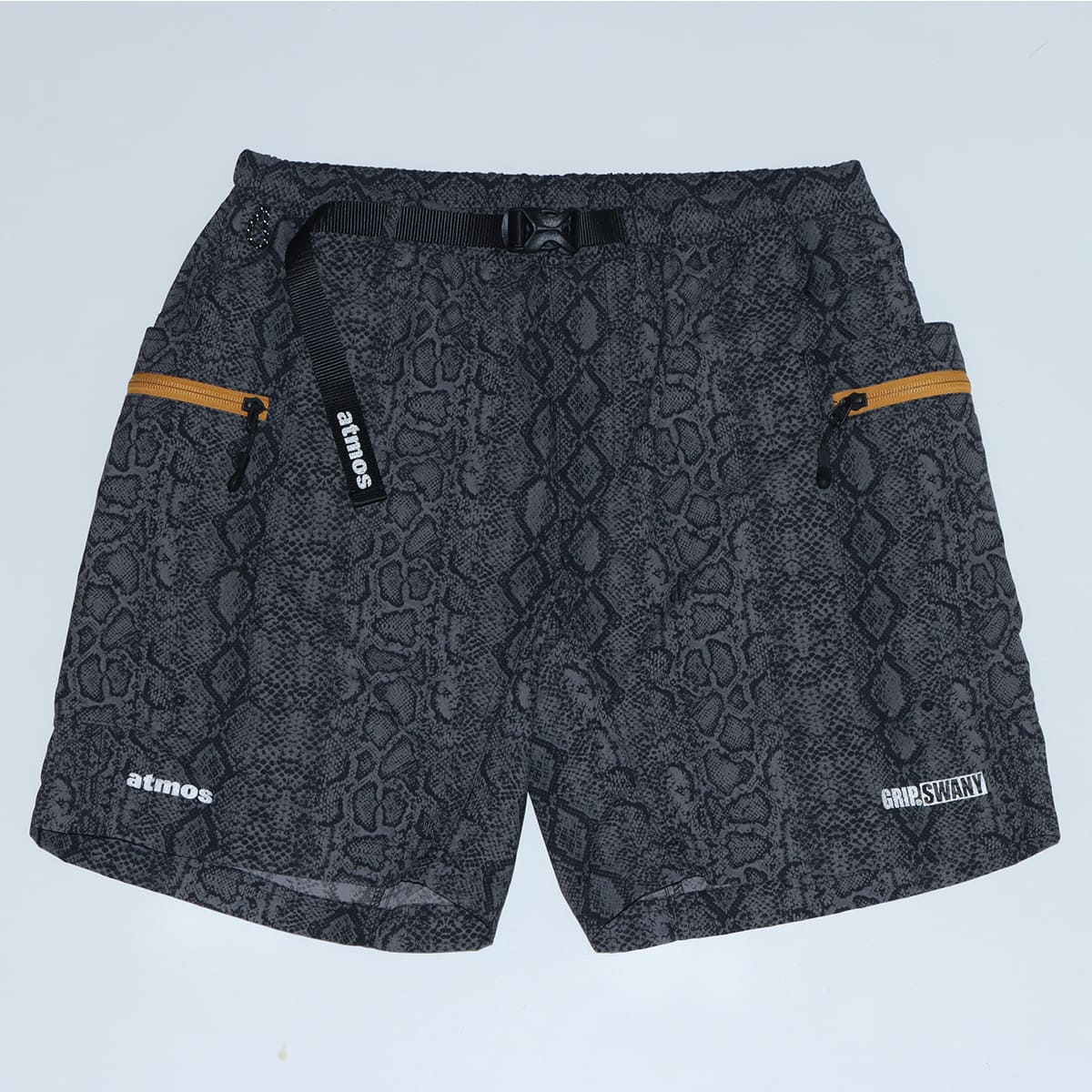 GRIP SWANY × atmos GEAR BUGGY SHORTS PYTHON GREY（グリップスワニー
