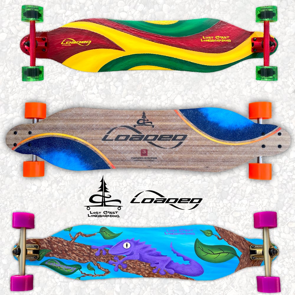 Custom Loaded Vanguard Flex 3 / Lost Coast Longboarding