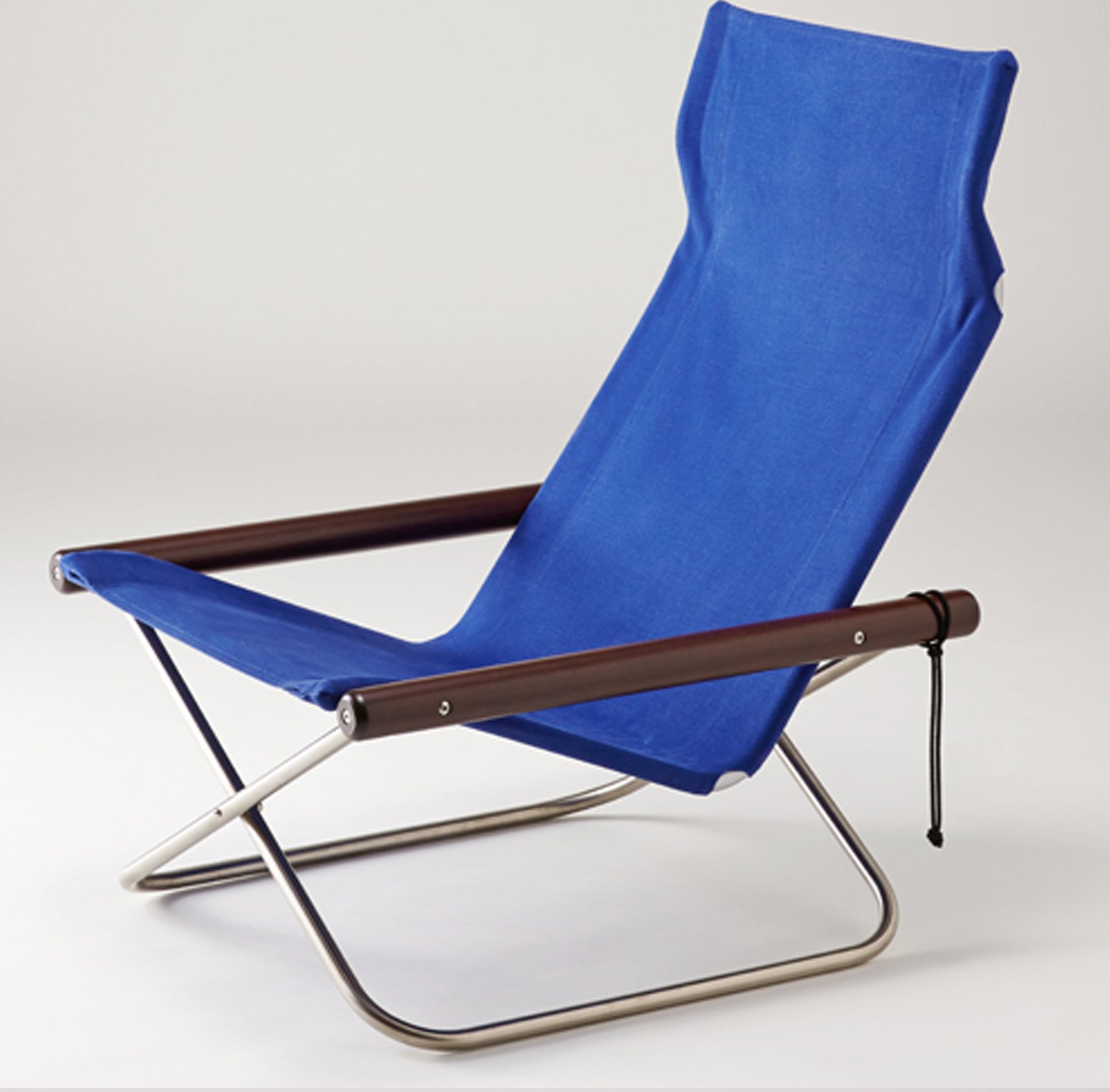 NY Folding Chair X Lounge - Takeshi Nii Nychair X - Dark Brown