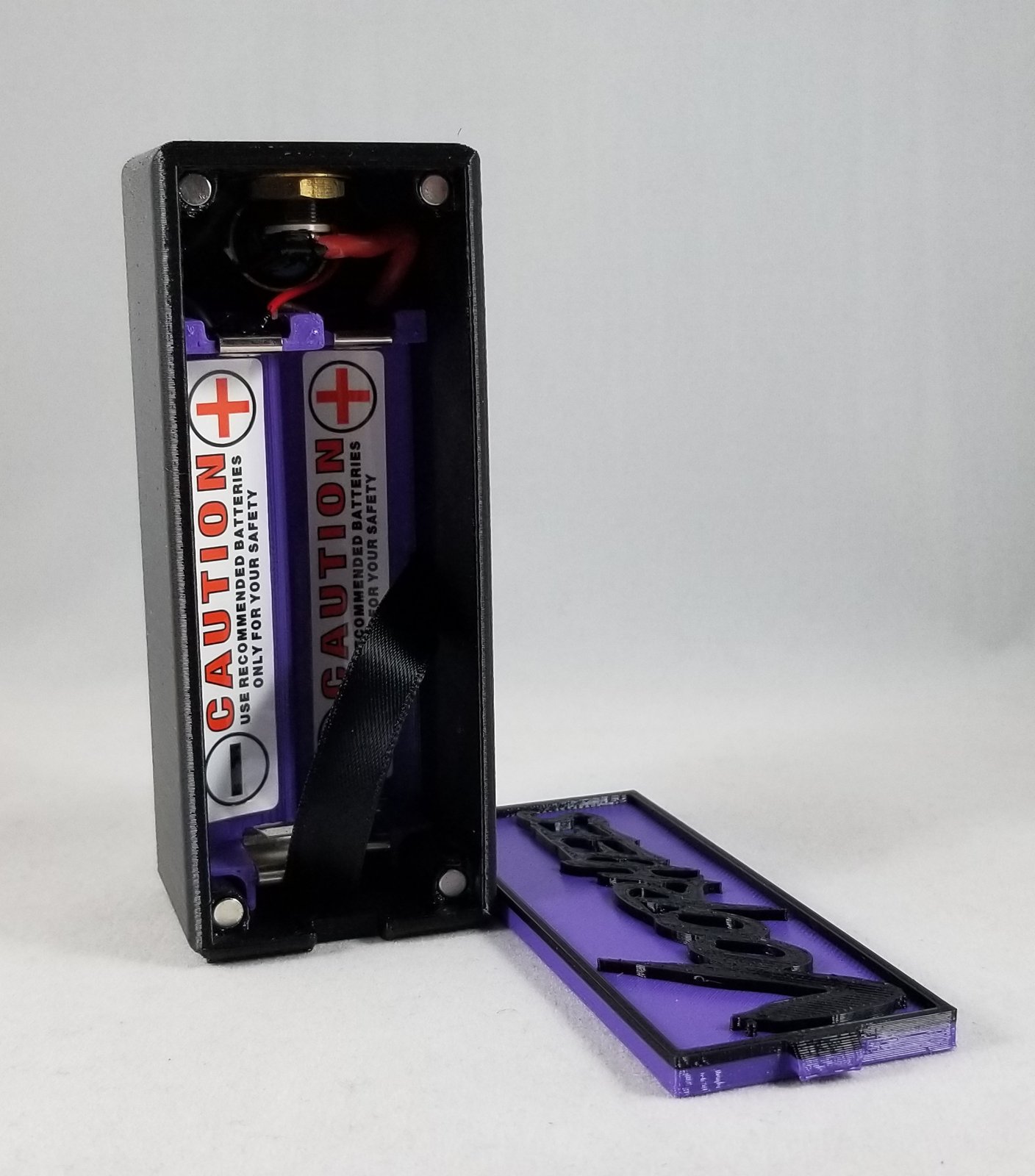 3D Printed Mini Dual 18650 Mods | Voorhees Customs