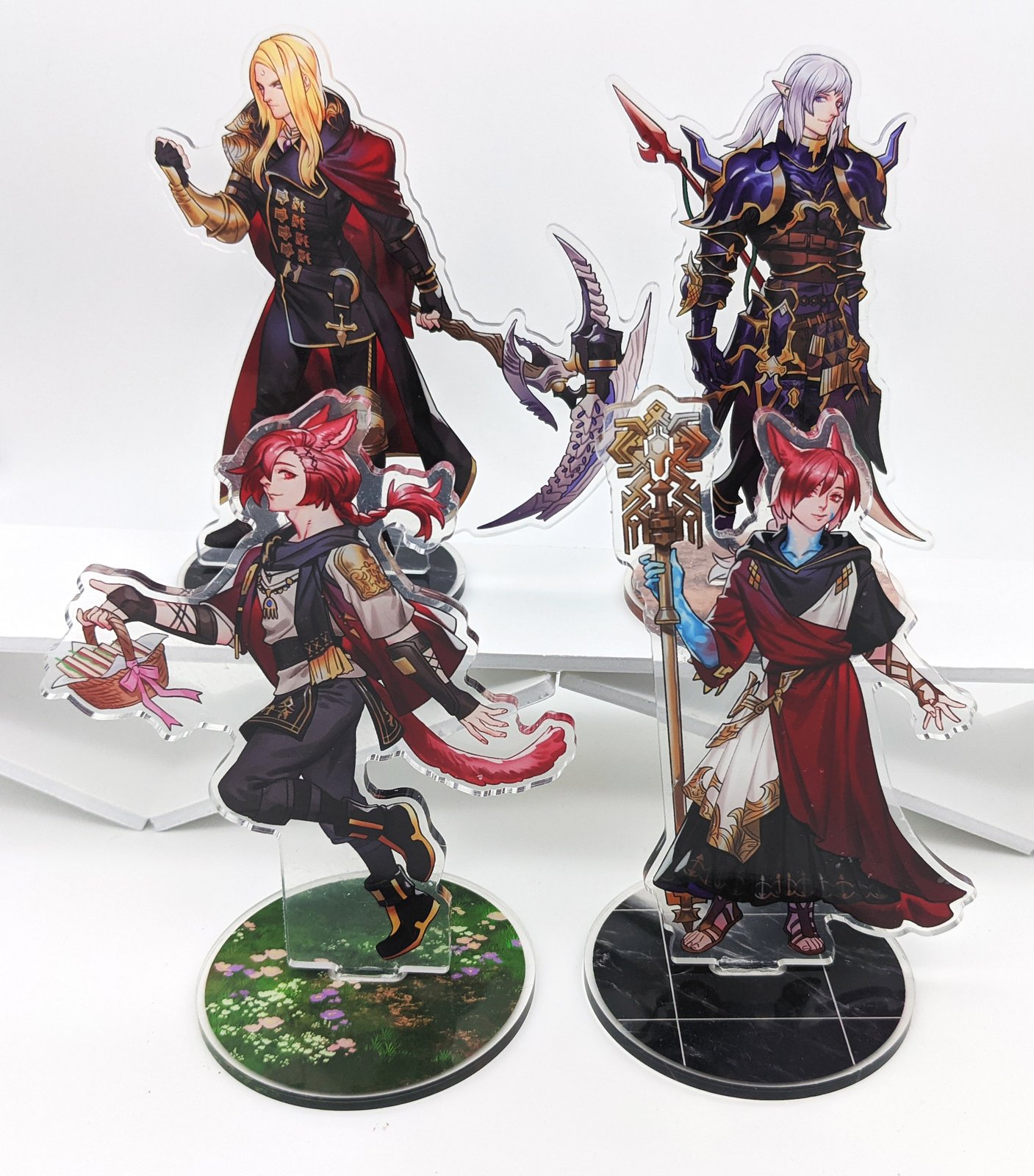 FFXIV character standees | solthrys