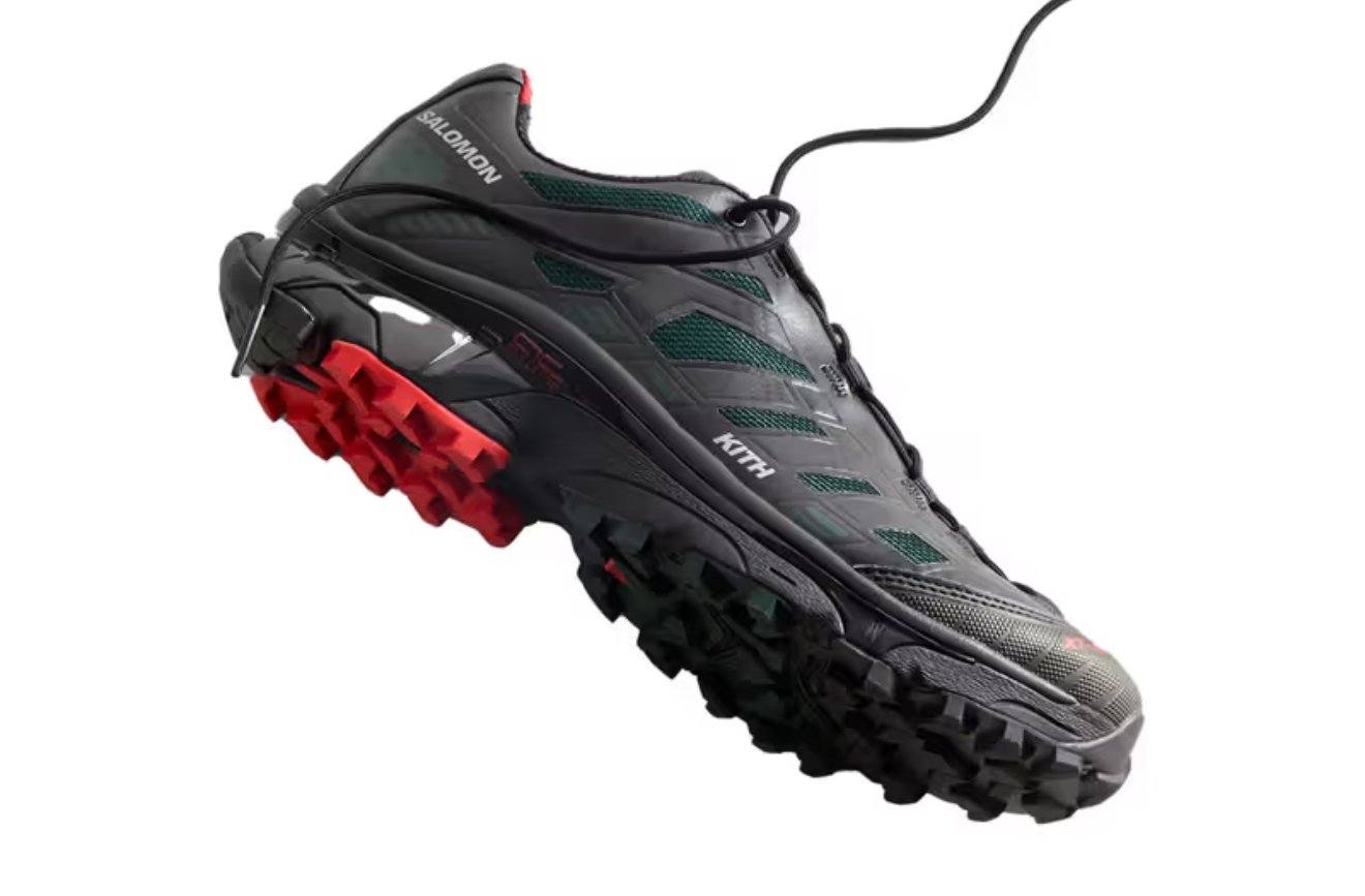 Kith Salomon XT-4K Black / Scarab / Fiery Red [2024] | Waterman Golf