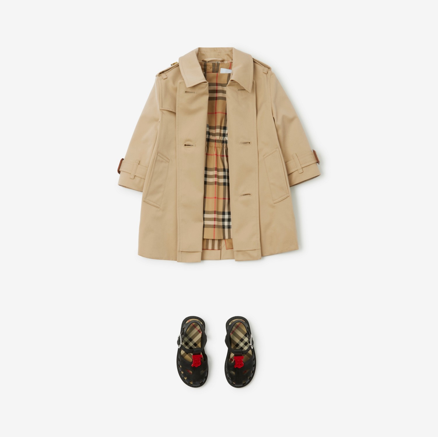 ギャバジン トレンチコート (ハニー) | Burberry®公式サイト