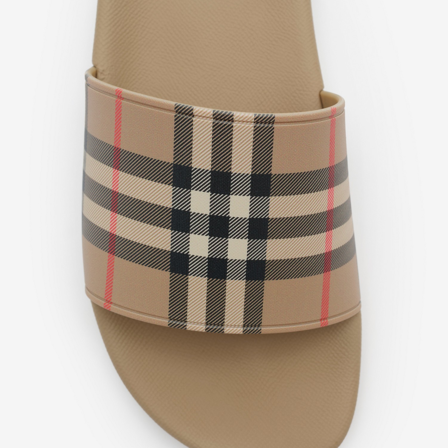 Check Slides in Archive beige - Men | Burberry® Official
