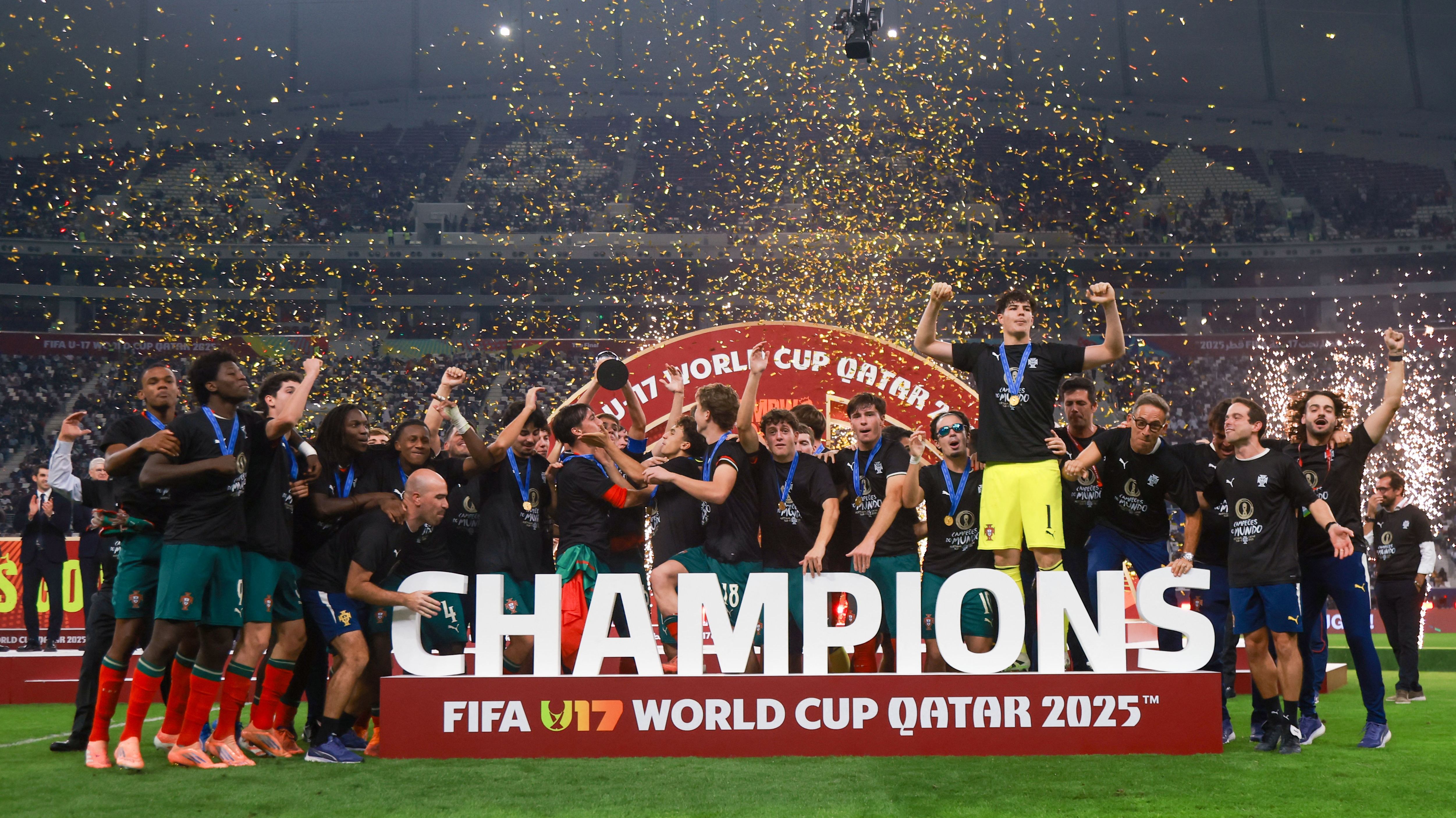 クリスティアーノ・ロナウドがメッセージ、ポルトガル代表U-17はW杯