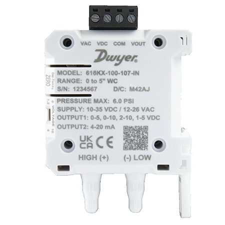 Series 616KX Differential Pressure Transmitters | Dwyer