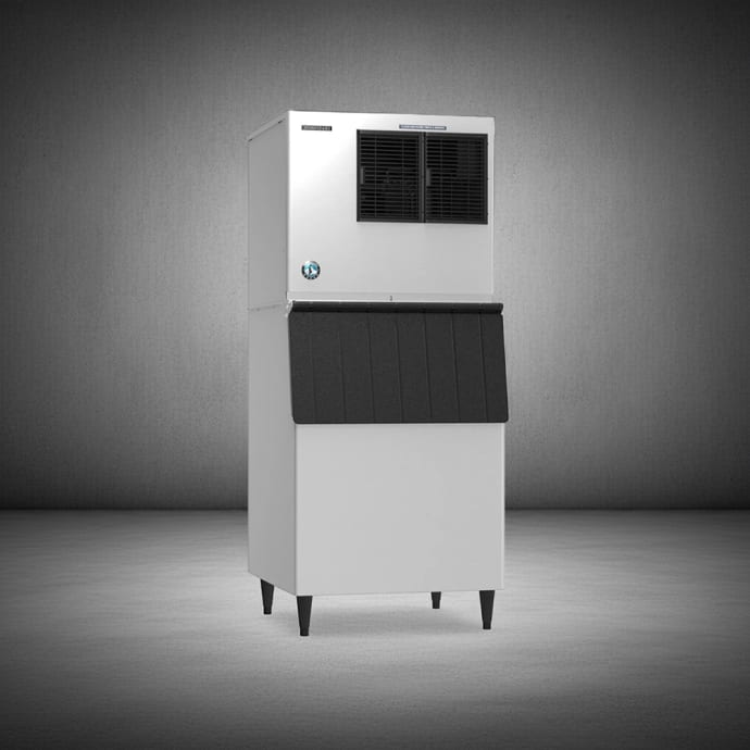 Hoshizaki KML-325MAJ/B-500SF 380 lb Crescent Cube Ice Machine w