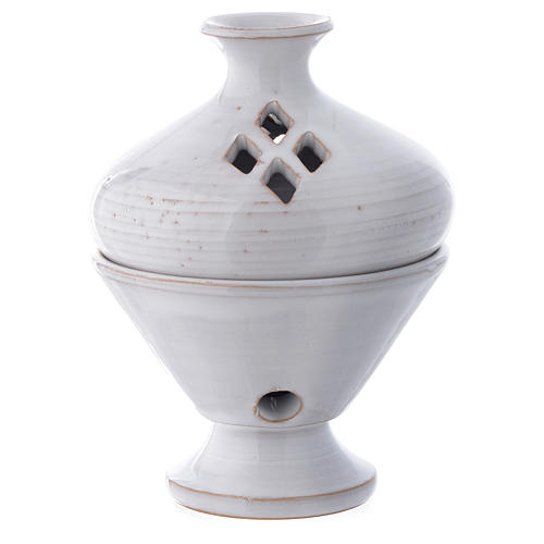 彫刻・オブジェ Richardson CERAMIC INCENSE BURNER 彫刻・オブジェ