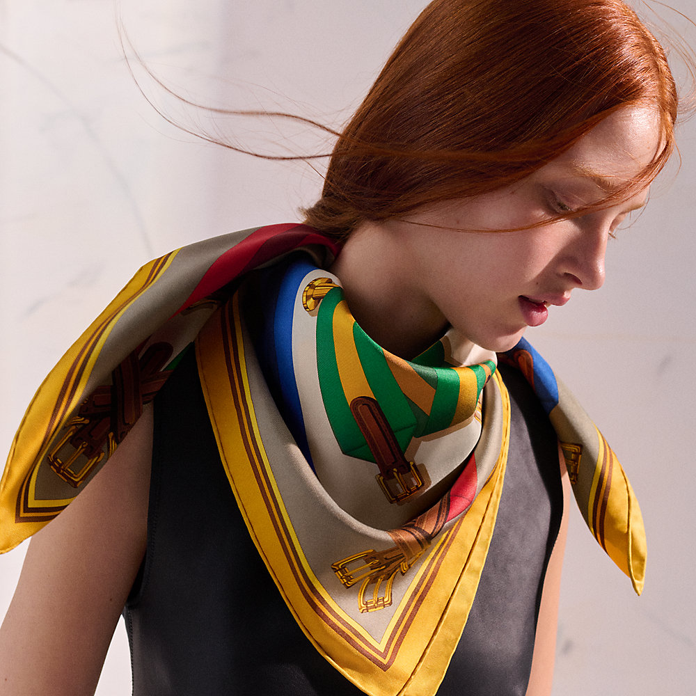カレ 90 《サングル》 | Hermès - エルメス-公式サイト