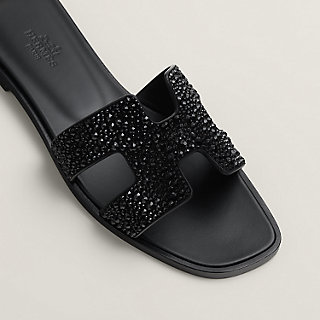 サンダル 《オラン》 - ブラック | Hermès - エルメス-公式サイト