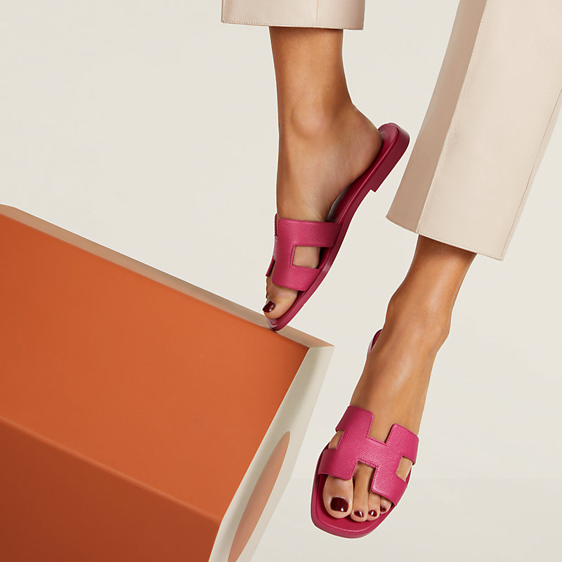 サンダル 《オラン》 - ピンク | Hermès - エルメス-公式サイト