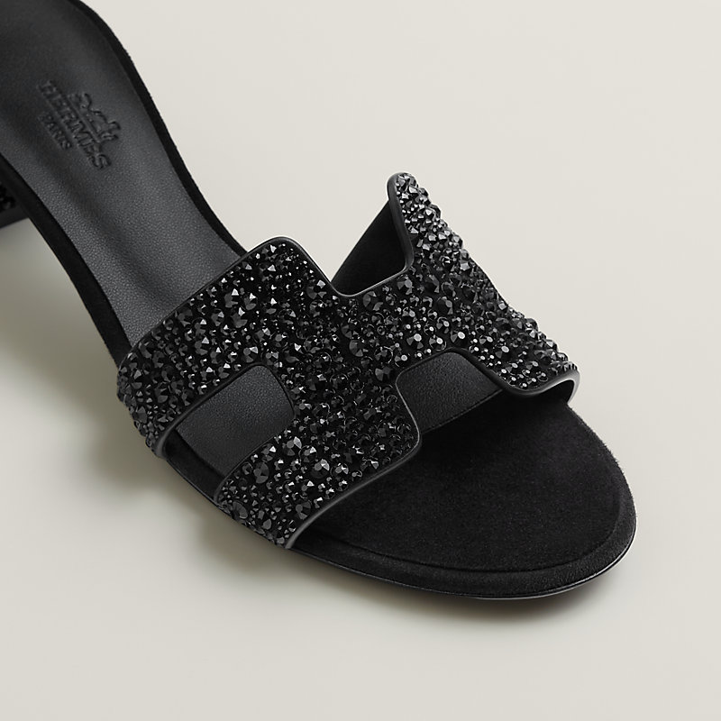 サンダル 《オアジス》 - ブラック | Hermès - エルメス-公式サイト