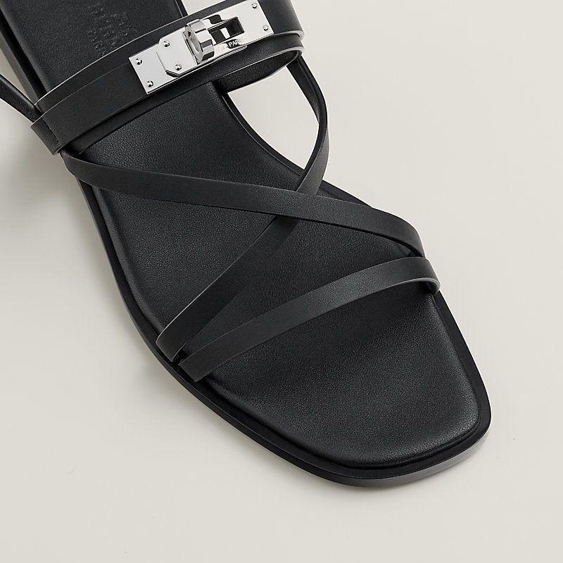 サンダル 《ジューン》 - ブラック | Hermès - エルメス-公式サイト