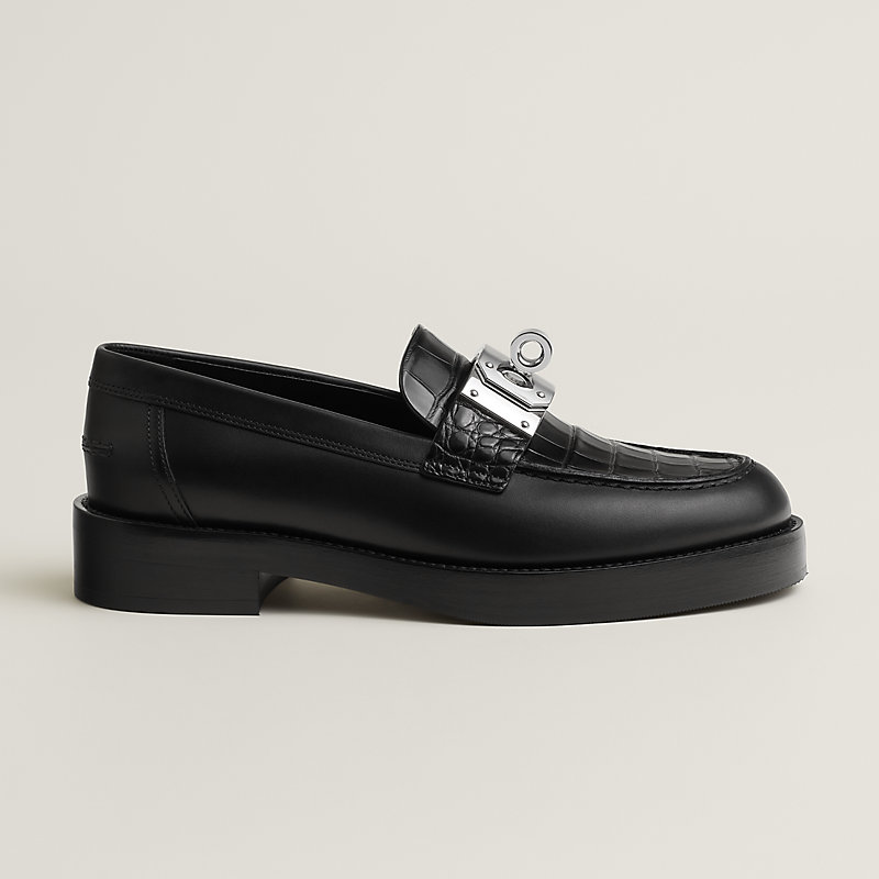 モカシン 《ホット》 - ブラック | Hermès - エルメス-公式サイト
