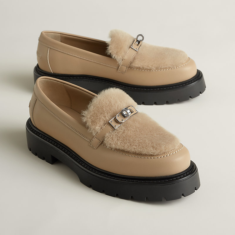 モカシン 《アイコン》 - ベージュ | Hermès - エルメス-公式サイト