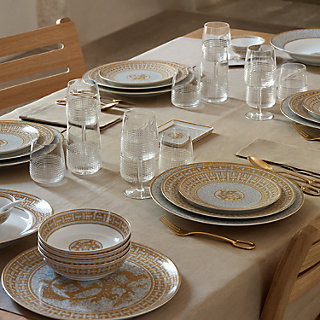 Mosaique au 24 gold soup tureen | Hermès USA