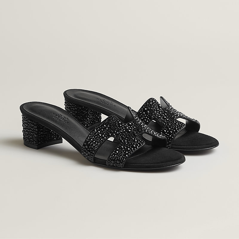 Oasis sandal - Black | Hermès USA