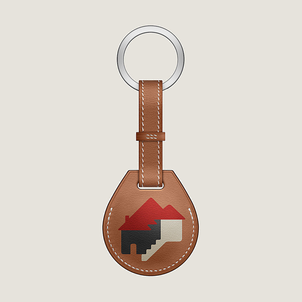 Apple AirTag Hermès key ring | Hermès Singapore