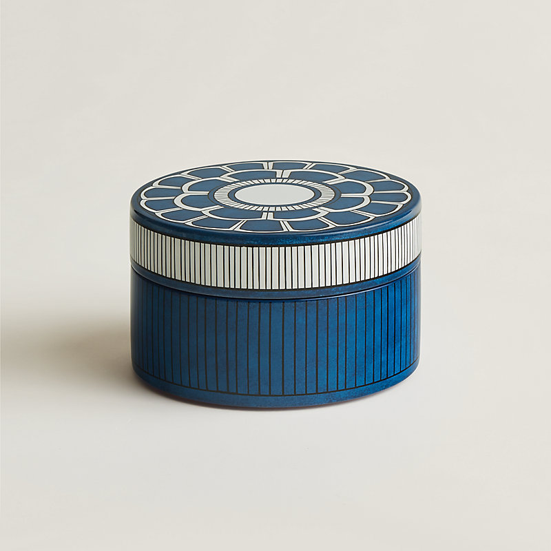 Bleus d'Ailleurs box, small model - Blue | Hermès USA