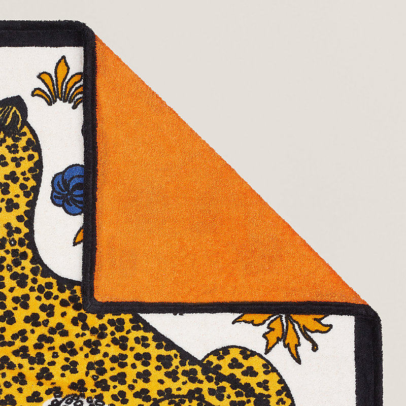 Leopards beach towel | Hermès Thailand