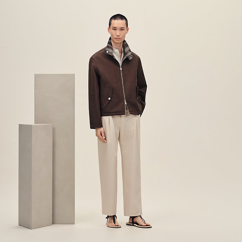 Reversible straight cut jacket | Hermès USA