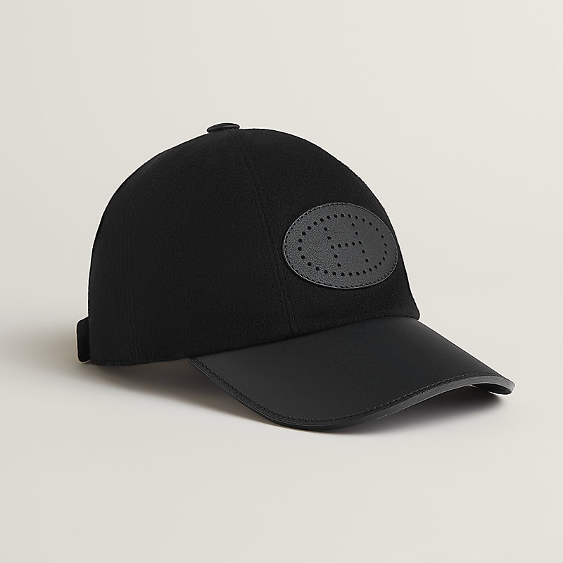 Sevres Evelyne cap - Black | Hermès USA