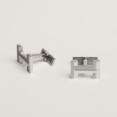 カフリンクス 《H・オ・カレ》 | Hermès - エルメス-公式サイト