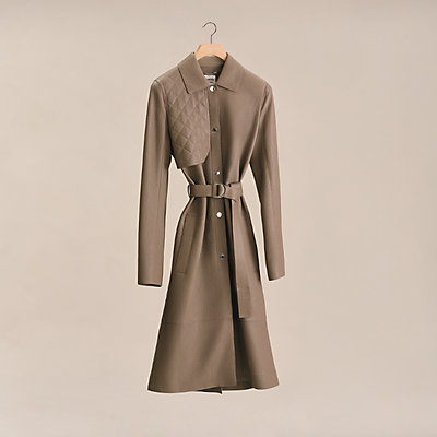 Leather - Trench coats - Hermès Women's Coats and Jackets | Hermès USA