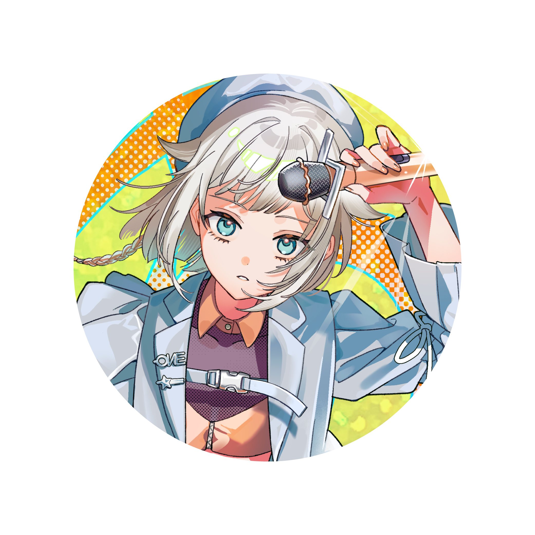 OИE 10th Anniversary ホログラム缶バッジ - 1st PLACE Official Shop