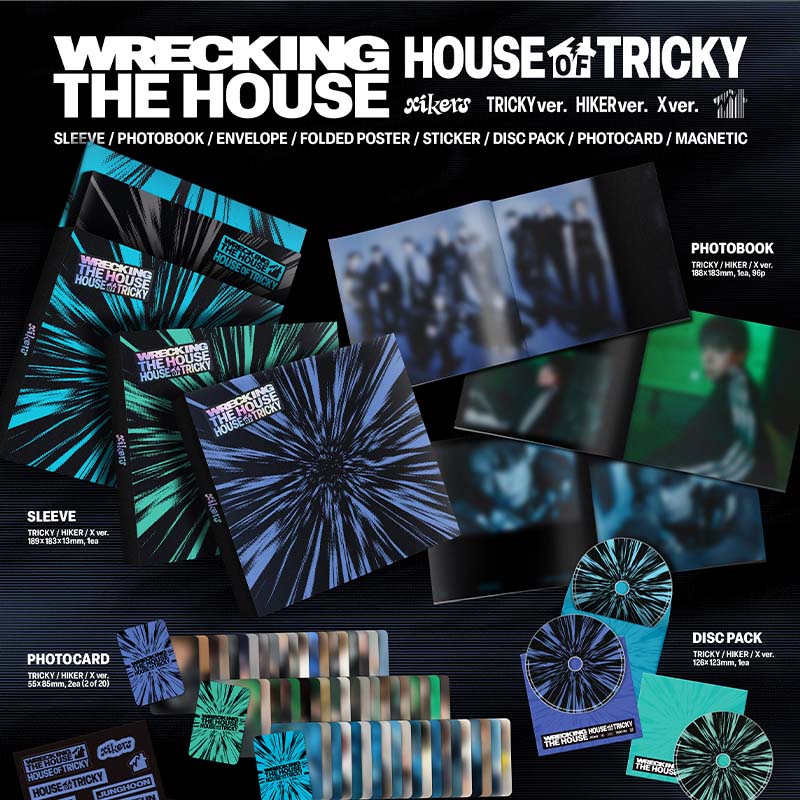 FC限定 / メンバー別サイン会抽選対象】xikers 6TH MINI ALBUM [HOUSE