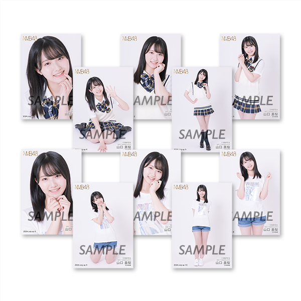 10期研究生 個別生写真10枚セット 山口美桜 - NMB48 OFFICIAL GOODS STORE