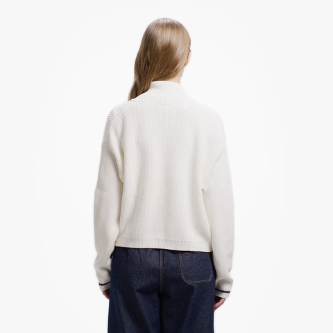 ジップアップローゲージニットブルゾン AF015J - ラコステ（LACOSTE
