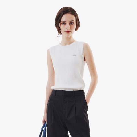 クールマックスリブニットタンクトップ AF018J - ラコステ（LACOSTE