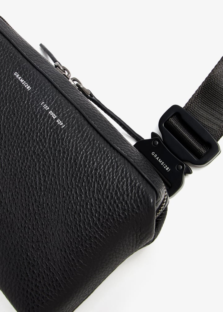 GRAMS28 157 essential sling bag for Men - Black in USA | Level Shoes