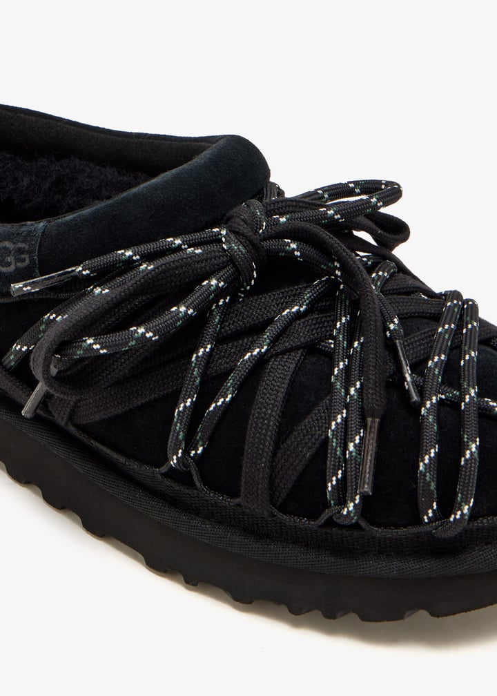 UGG Tasman Lace slippers for Women - Black in USA | Level Shoes
