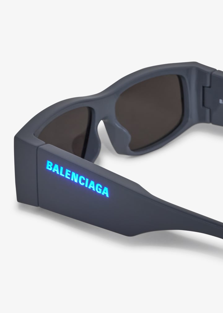 Balenciaga LED Frame sunglasses for Women - Grey in USA | Level Shoes