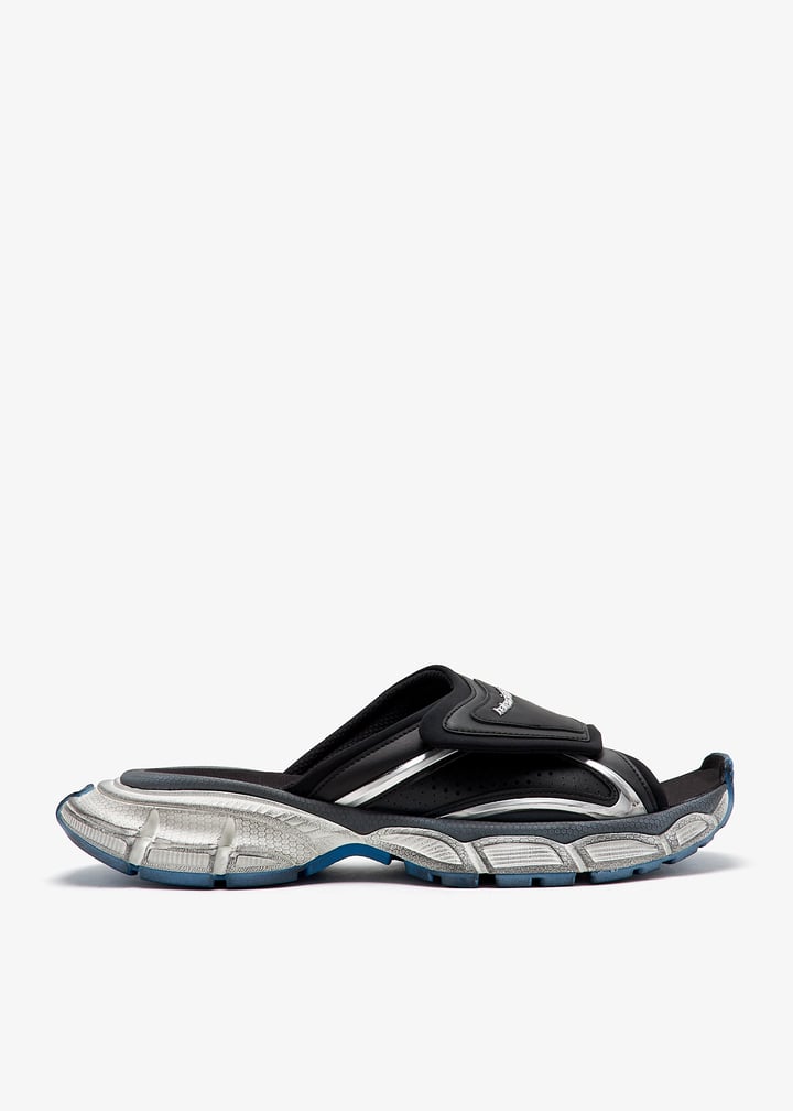 Balenciaga 3XL slide sandals for Men - Black in USA | Level Shoes