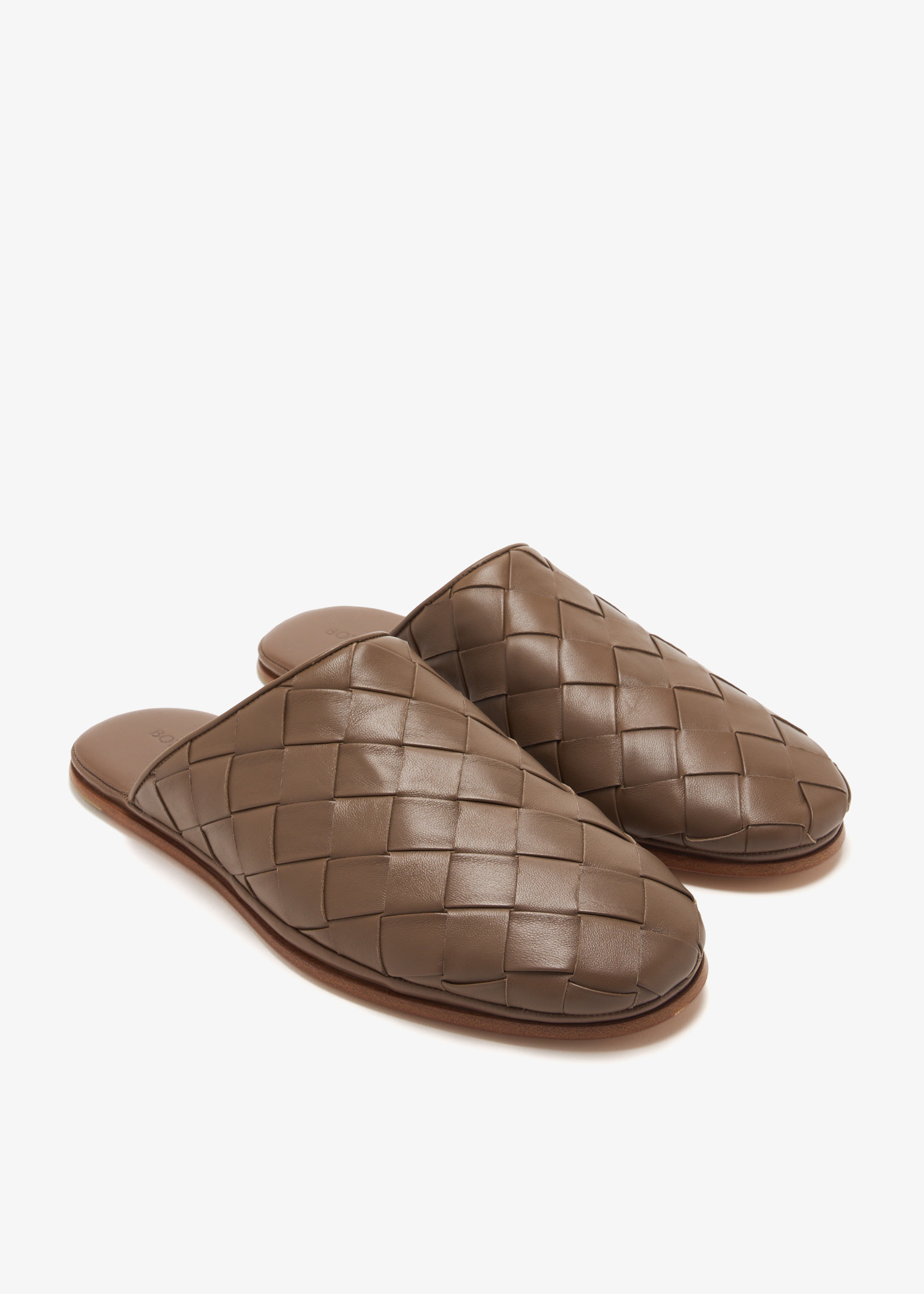 Bottega Veneta Sunday slippers for Men - Brown in USA | Level Shoes