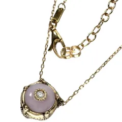 グッチ ネックレス K18YG ピンクオパール - メルカリ