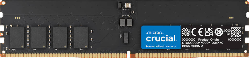 Crucial 16GB DDR5-6400 CUDIMM | CT16G64C52CU5 | Crucial JP