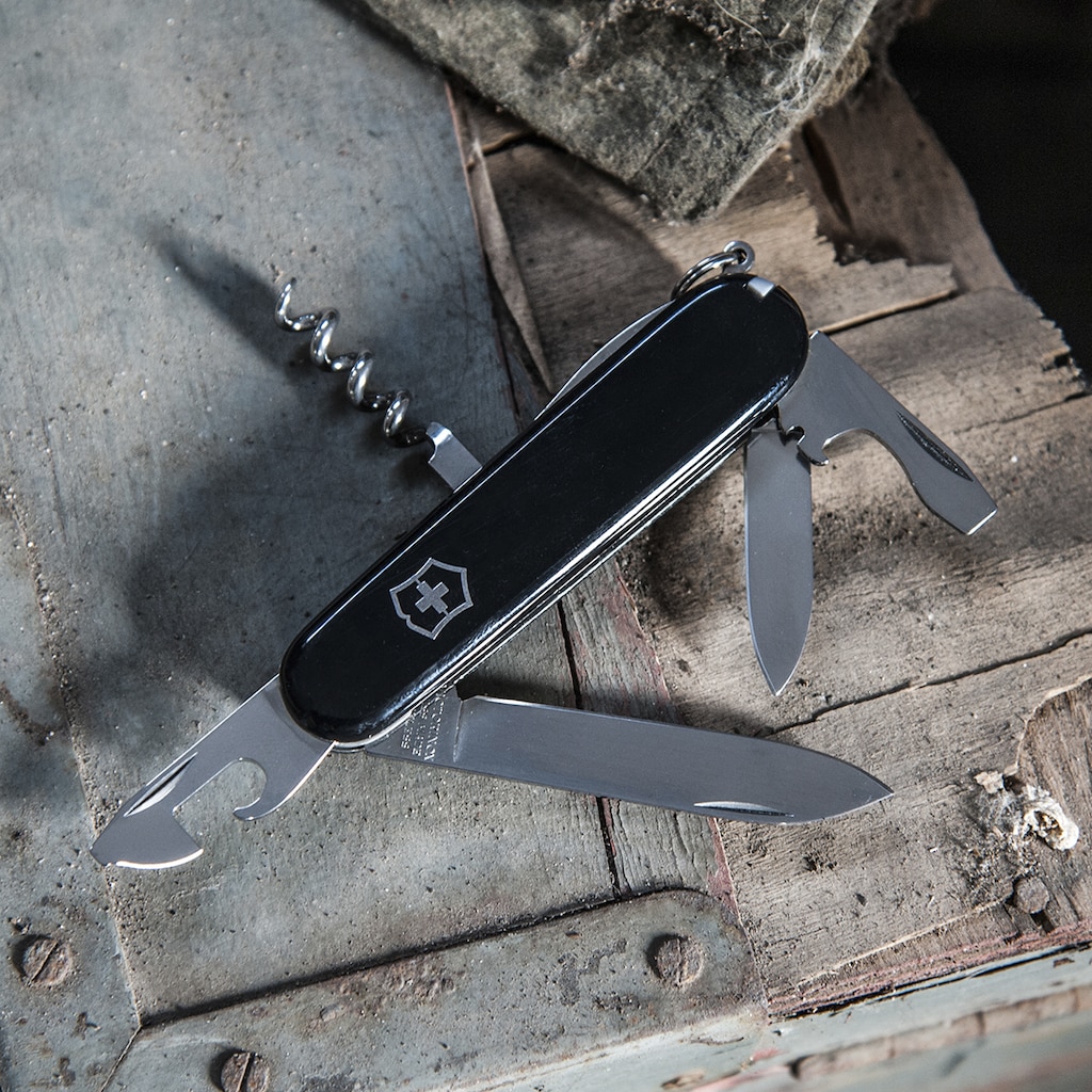 Victorinox Spartan Pocket Knife - Black - Buy Online - MILITARY Shop