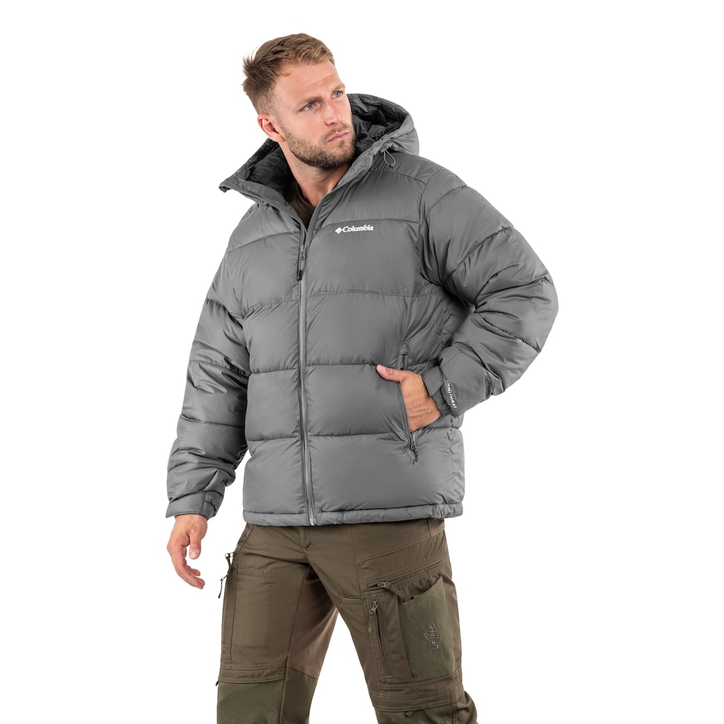 Columbia Pike Lake II Hooded Jacket - City Grey - Buy Online