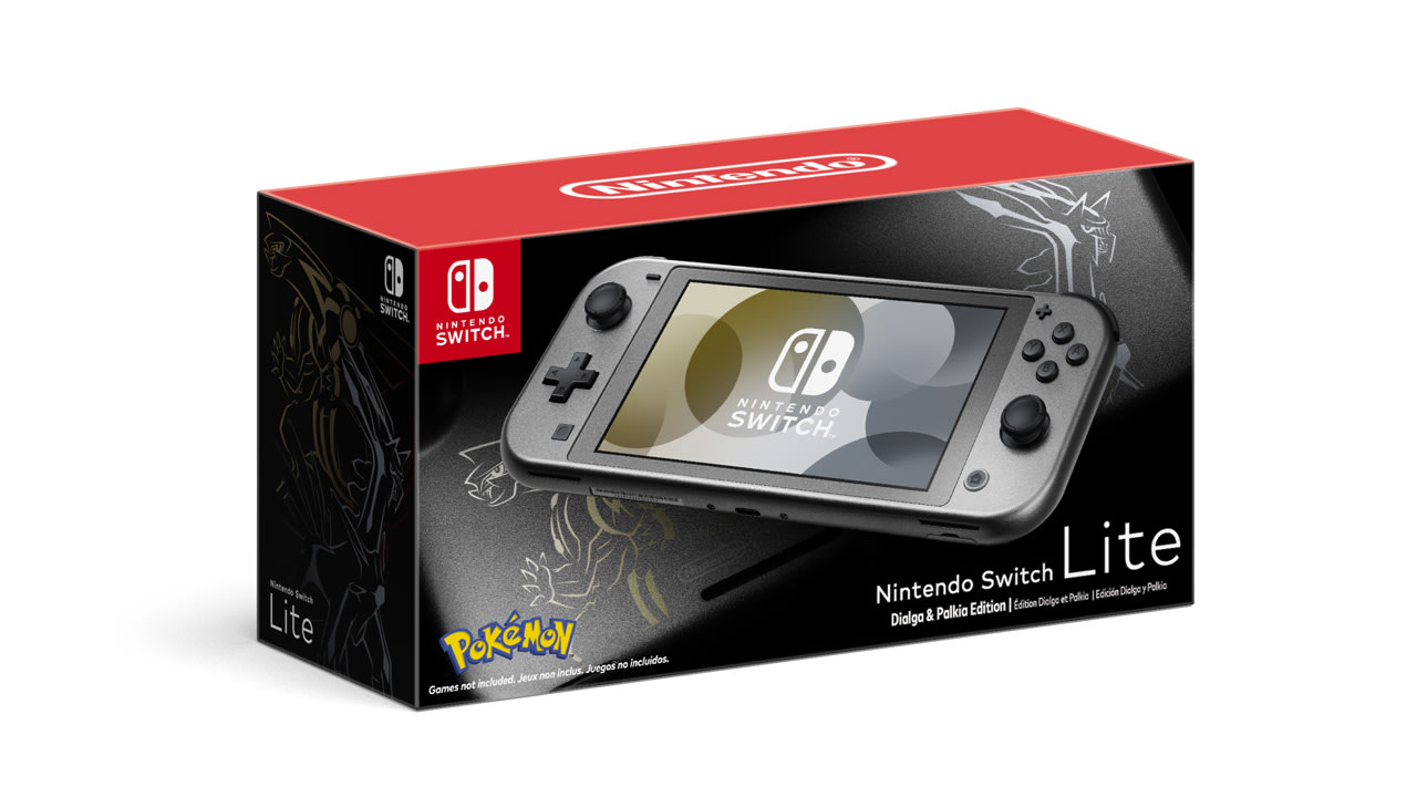 Nintendo Switch Lite Dialga & Palkia Edition - Nintendo Official Site
