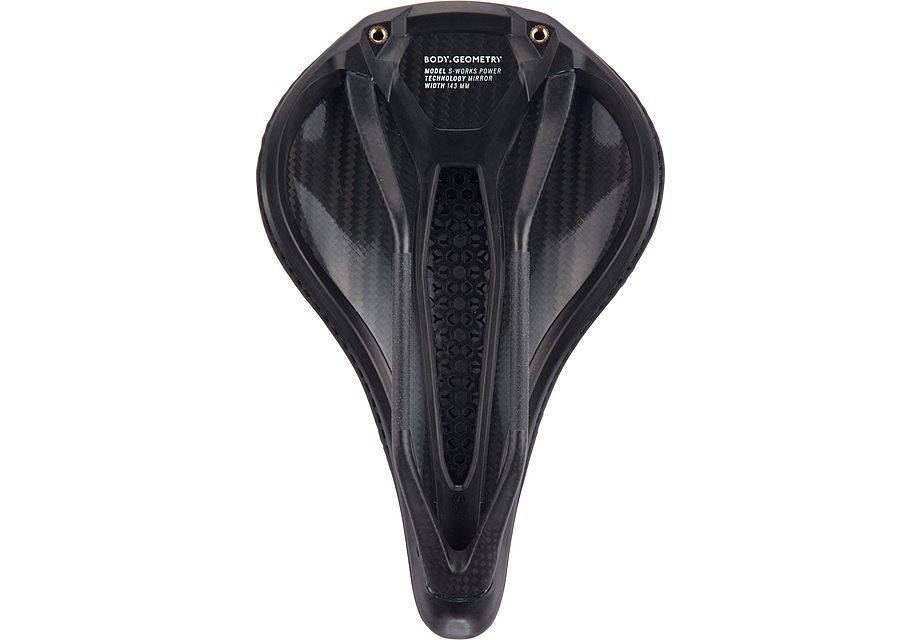 S-WORKS POWER WITH MIRROR SADDLE BLK 155(155mm ブラック): サドル