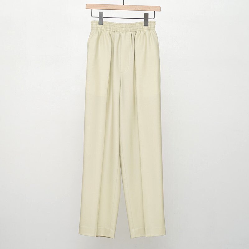 上質セットアップ【AURALEE】SUPER LIGHT WOOL SHIRTS & EASY SLACKS