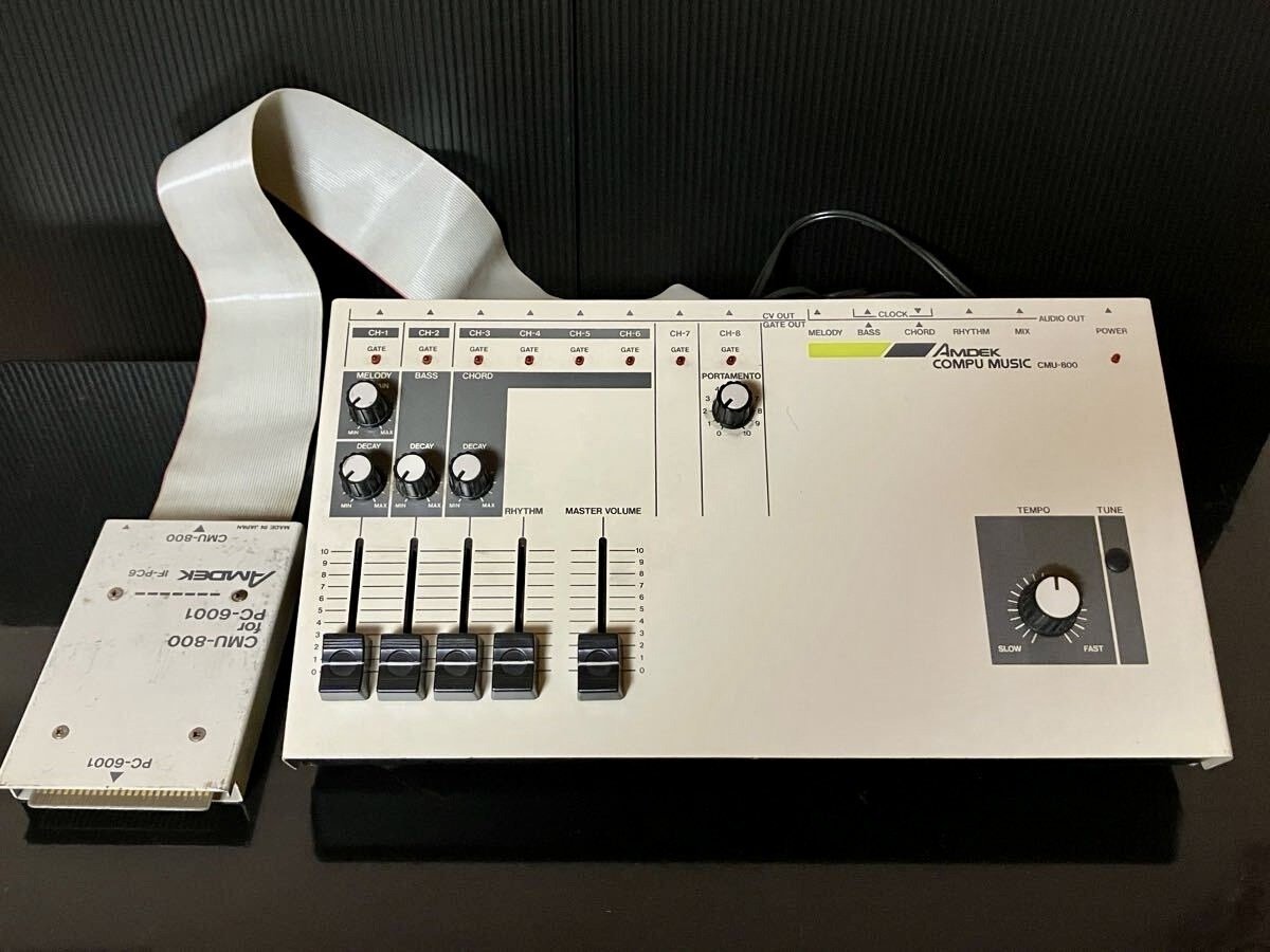 Mind Jazz DTM温故知新.1/いにしえのシーケンサー/AMDEK CMU-800