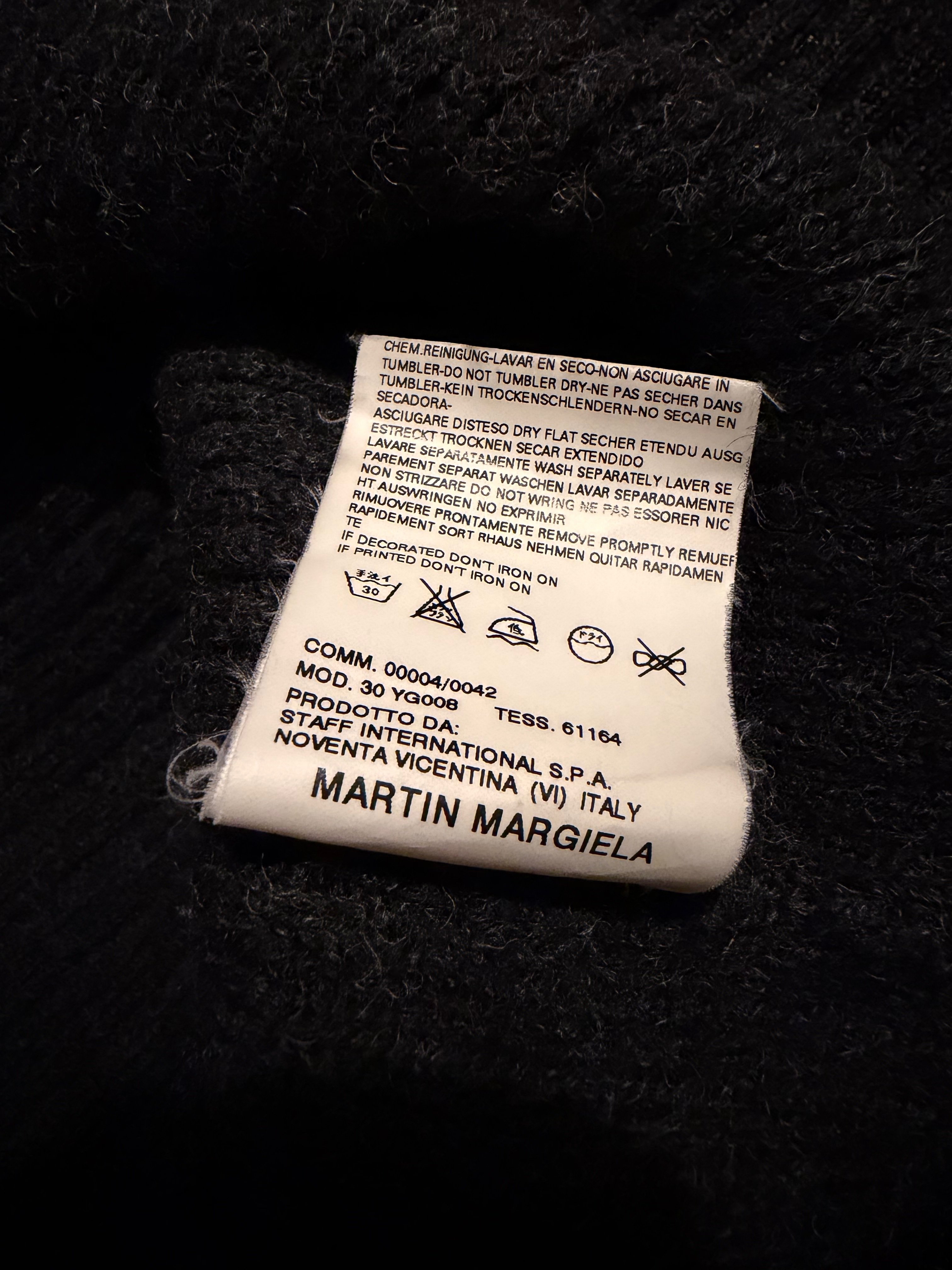 04AW Maison Martin Margiela 10 ショールカラーカーディガン｜YUKI